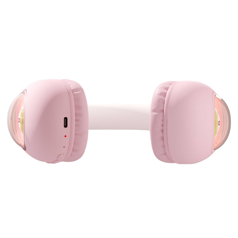 Novo fone de ouvido bluetooth com faixa de cabeça fofa, fone de ouvido bluetooth luminoso para jogos, aprendizado, jogos, crianças, sem fio, presente_voghion.com