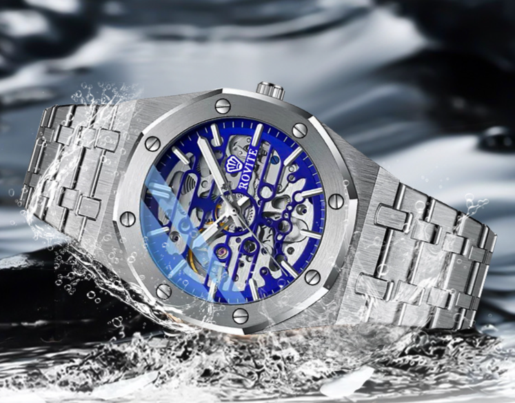 Orologi meccanici da uomo Orologio meccanico da uomo Orologio meccanico automatico di alta qualità Orologio da uomo con cinturino in acciaio impermeabile_voghion.com