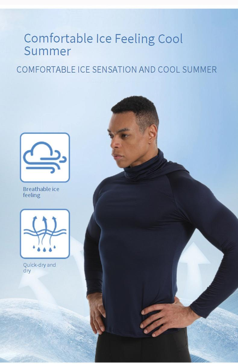 Sports Tights Men's Summer Outdoor Fitness Clothes Suit Quick Drying Men's T Shirt Training Running Elastic Breathable Vest_voghion.com