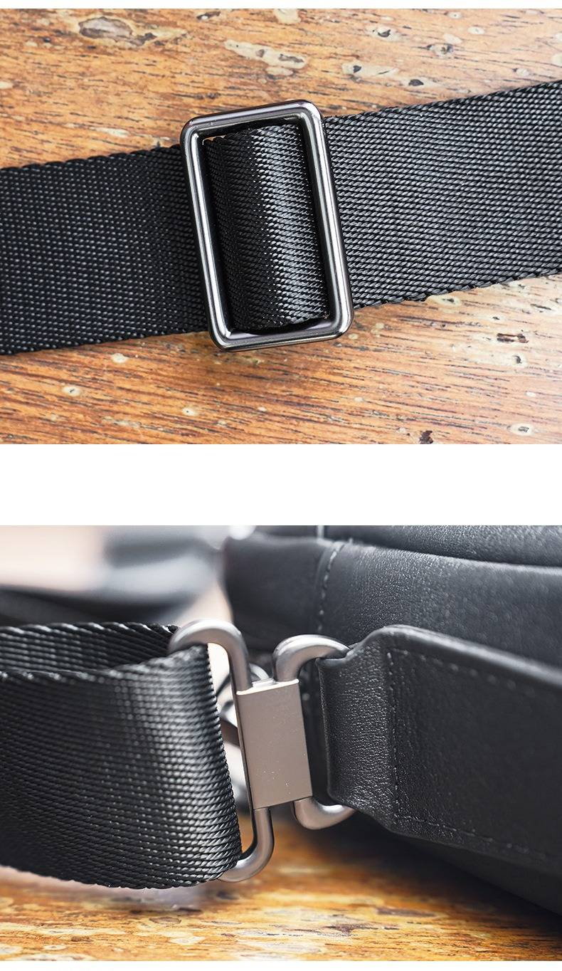 Borsa a tracolla da uomo in vera pelle - Borsa a tracolla in morbida pelle bovina pieno fiore per l'uso quotidiano, elegante e resistente, adatta a laptop da 14 pollici_voghion.com