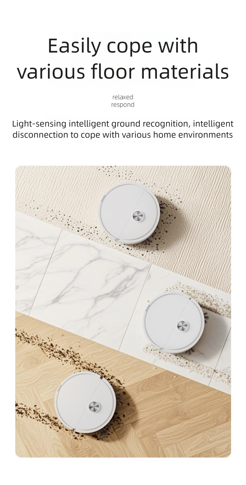 Robot aspirador de seguridad - Monitoreo del hogar con cámara | Límites virtuales | Limpieza de patrullaje controlada por app_voghion.com