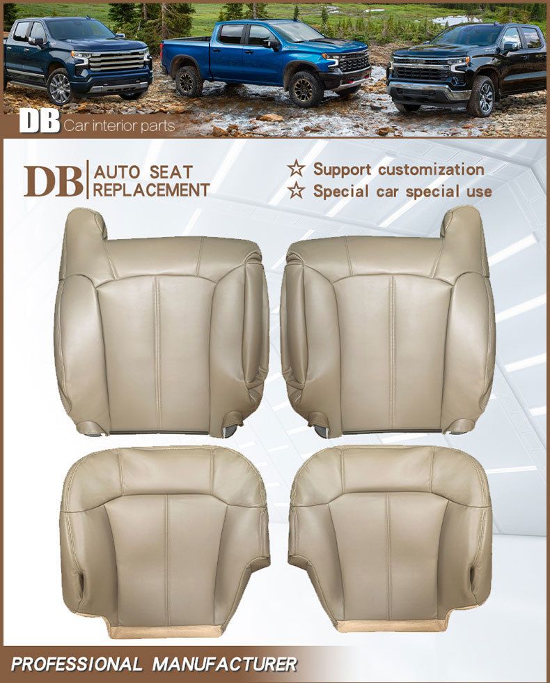 Passend für 99 02 Chevrolet Silverado Autositz-Rückenpolster-Innenausstattung._voghion.com