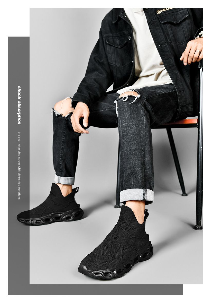 Männer Laufschuhe Nicht Slip Athletisch Tennis Walking Blade Typ Sneakers Hip Hop_voghion.com