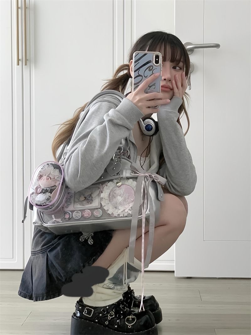 Heart-Shaped Shoulder Bag Fall/Winter New Women's Commuter Crossbody Bag Tote Bag Stylish Versatile_voghion.com