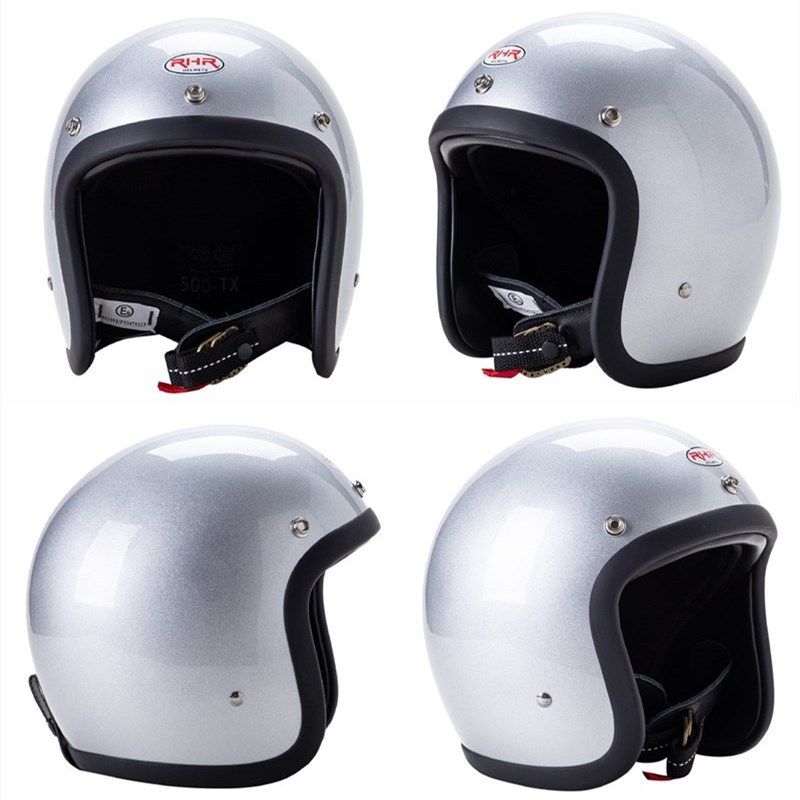 FRP vintage motorcycle helmet 3/4 motorcycle helmet_voghion.com
