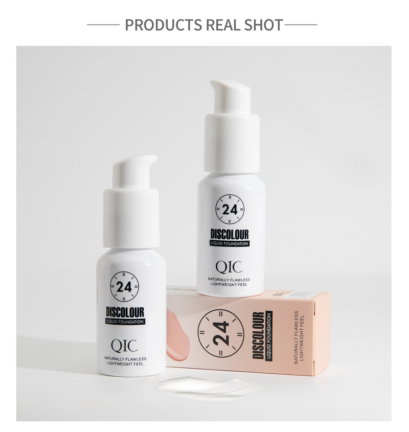 QIC Qini ısıtıcı cilt sıvı fondöten doğal maske aydınlatıcı set kapatıcı renk değiştiren BB krem makyaj_voghion.com