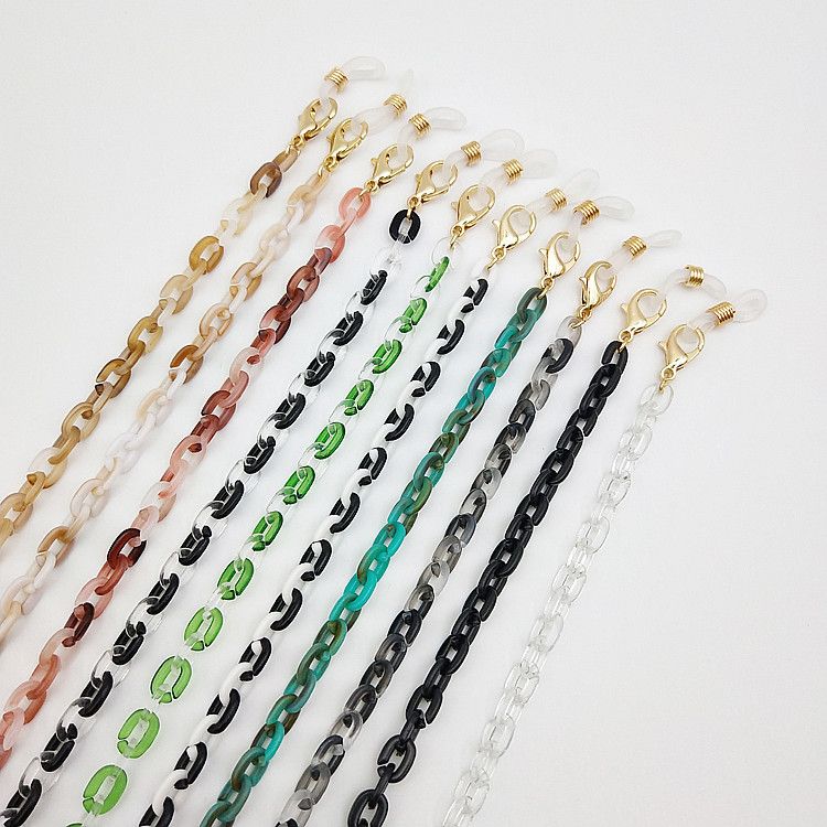 Ear Protection Artifact Acrylic Trendy Korean And Japanese Mask Chain Glasses Strap_voghion.com
