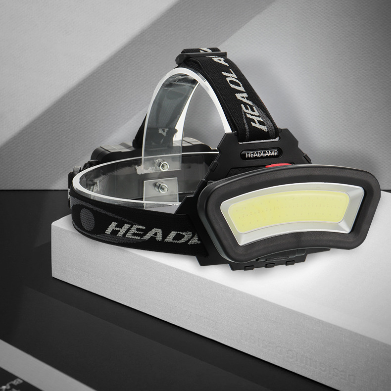 Super bright COB multi-functional head light LED outdoor camping night fishing work inspection Repair the charging headlight_voghion.com