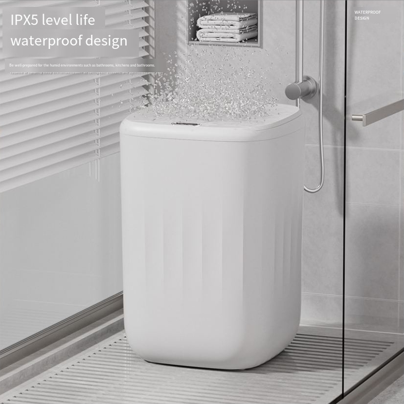 Automatic Induction Trash Can Household Sealed Anti Odor Multi Mode 22L Smart Flip Trash Can_voghion.com