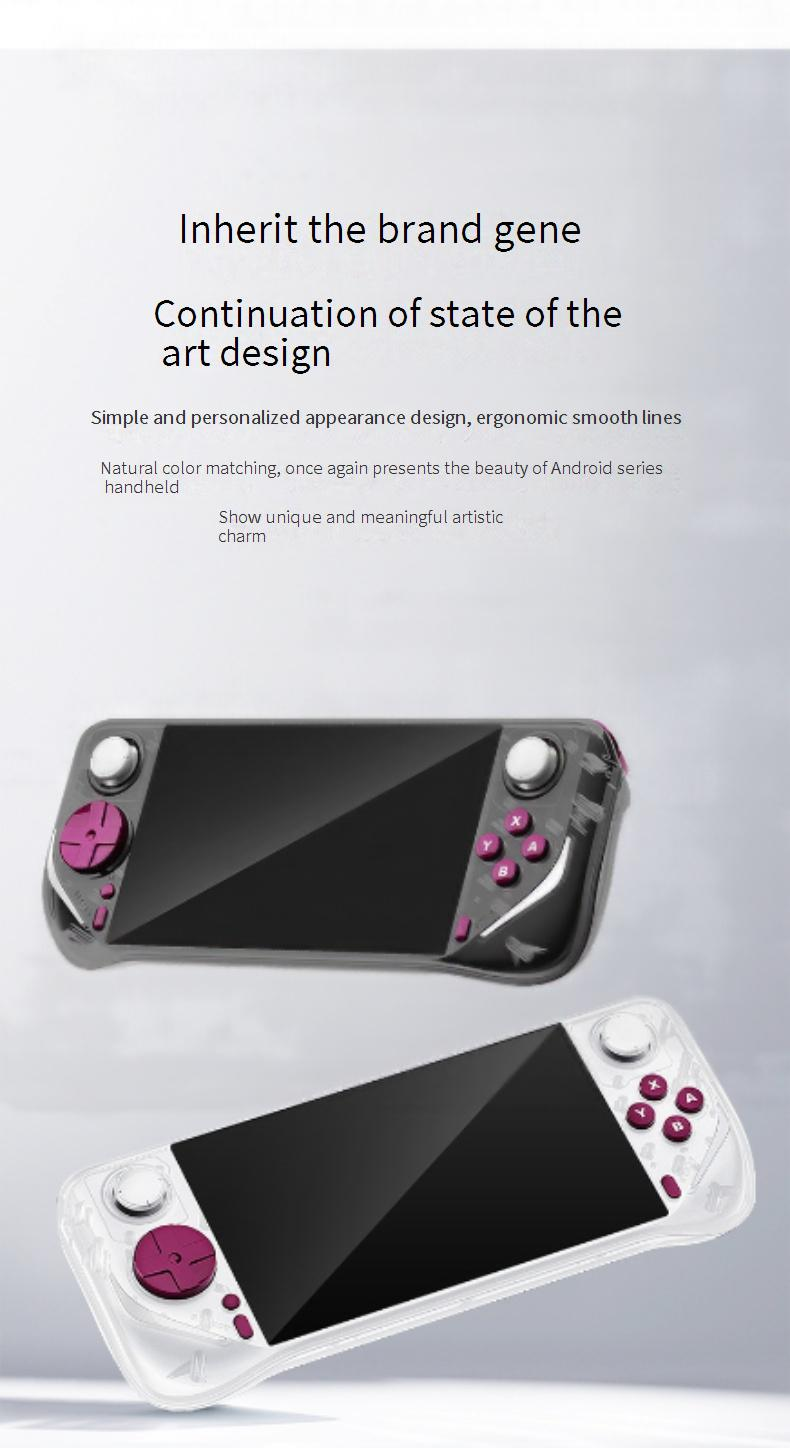 Consoles de videogame Novo console de videogame portátil Android E6MAX de 5 polegadas com tela sensível ao toque 4+32, rede de banda dupla 5G_voghion.com