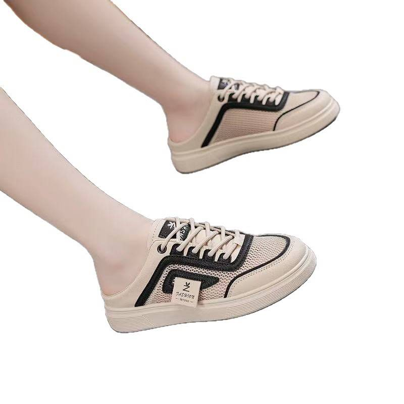 Neu 2025 Dicksohlen, Große Mesh Sport Casual Single Schuhe für Damen Für Frühling Und Herbst 2025_voghion.com
