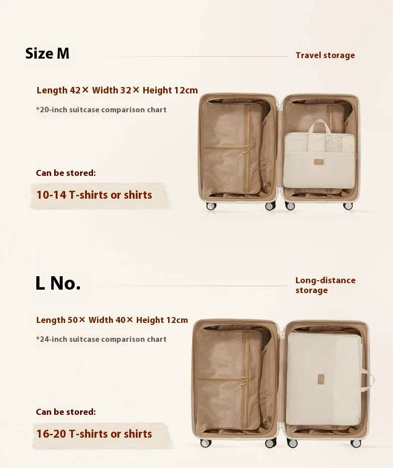 Ultra-Lightweight Expandable Travel Compression Packing Cubes - Water-Resistant Organizer For Clothes & Shoes (Multiple Sizes & Colors)_voghion.com