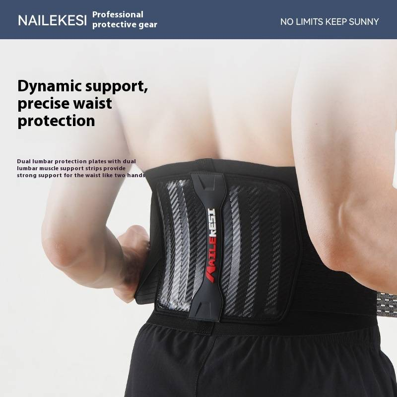 High-Performance Men's Sports Waist Belt – Adjustable Support For Gym, Running, Basketball & Weightlifting – Breathable & Stabilizing_voghion.com