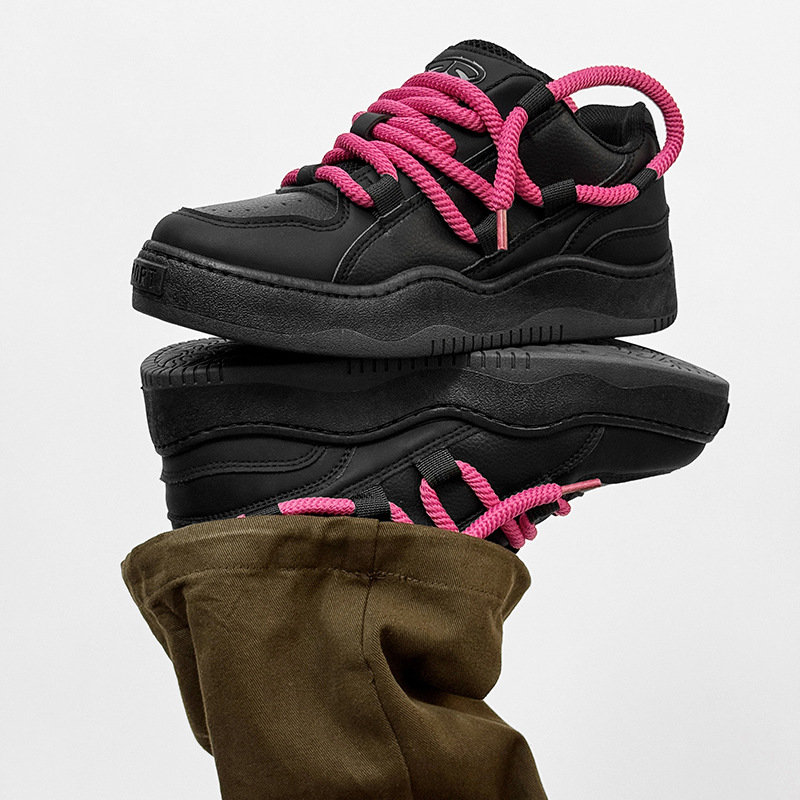 2026 Fashion Sneakers Jogging Shoes Women Men Low Top Lace-Up Breathable Waterproof Non-Slip Wear-Resistant Running Shoes 37-45_voghion.com