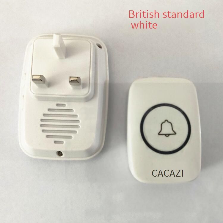 Kabellose Türklingel mit Fernbedienung mit großer Reichweite – ideal für die Sicherheit älterer Menschen und zu Hause, 300 m Reichweite, 38 Klingeltöne, Wechselstrombetrieb_voghion.com