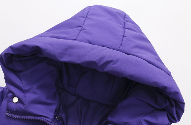 Kids' China Map Puffer Coat - Long-Length Winter Jacket With Embroidered National Map, Unisex Thermal Outerwear_voghion.com