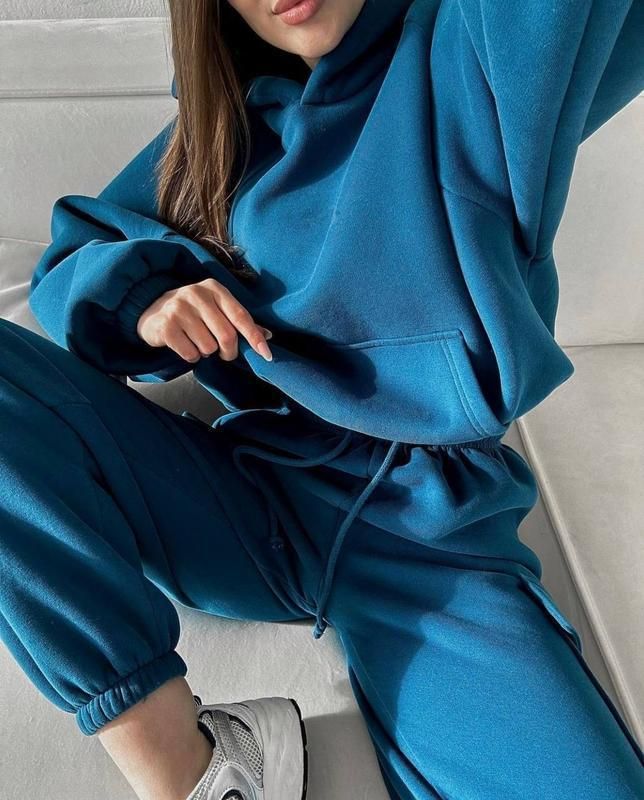 Ropa de mujer Otoño e invierno Ropa de mujer Nueva moda Deportes Ocio Suéter Traje_voghion.com