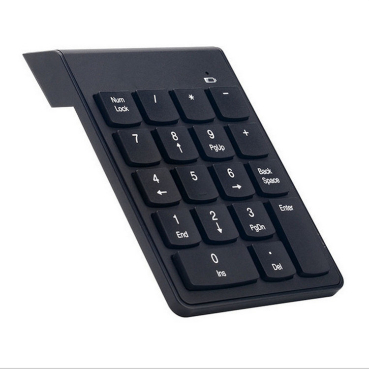 Teclado numérico inalámbrico para portátil, pequeño, con USB, con caja registradora y teclado financiero._voghion.com