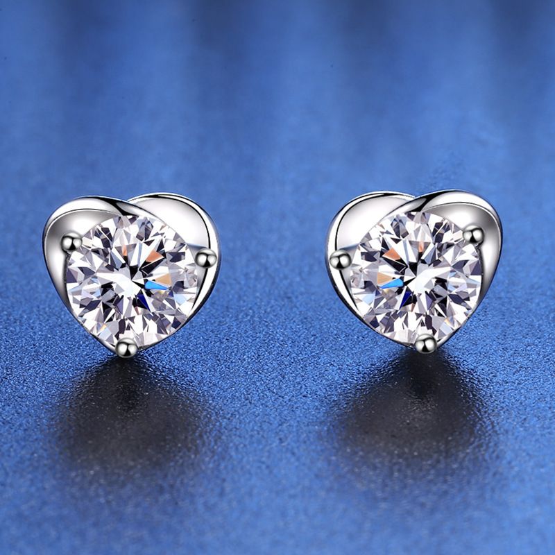 Tancise Moissanite Orecchini in argento Orecchini pendenti per donne Regali per feste di matrimonio_voghion.com