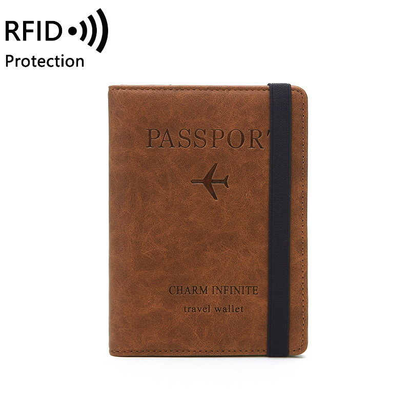 Kingsons RFID(Anti Theft Secure) Wallet Multifunction Passport Wallet Ultrathin Passport Bank Credit Card Holder Travel Wallet_voghion.com