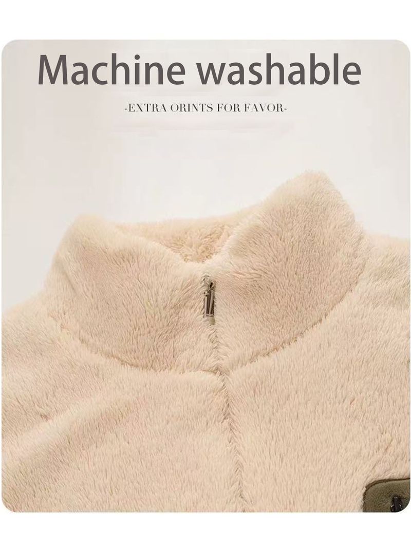 New Warm Coral Velvet Couple's Set Pajamas Winter Size Plus Velvet Thickened Set Home Furnishings_voghion.com