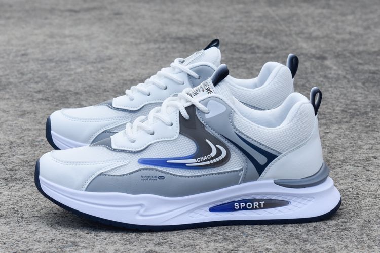Chaussures de course décontractées et respirantes en maille pour hommes, nouvelle collection printemps-été 2024_voghion.com