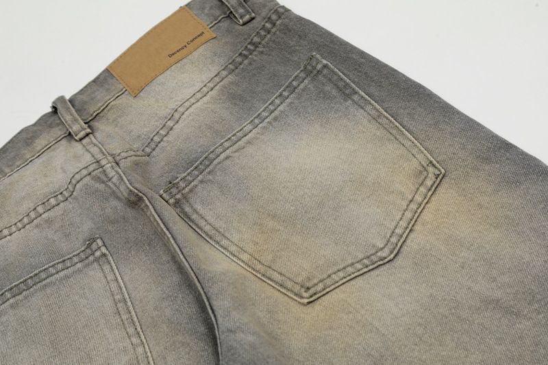Meeste rõivad Pleekinud Bootcut sirged laiad teksad meestele_voghion.com