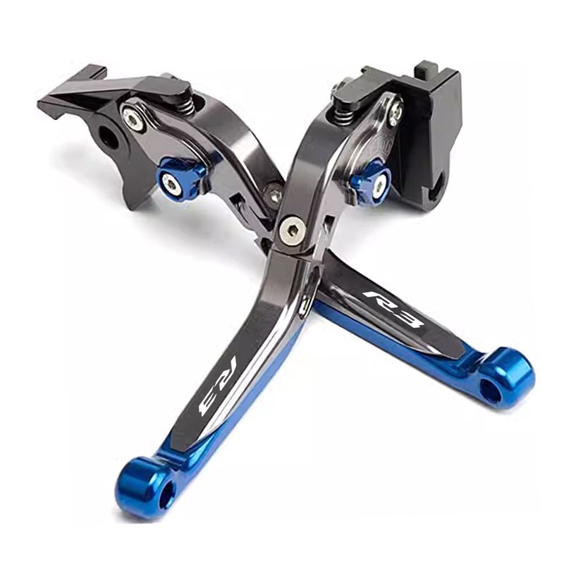 YZF R3 YZFR3 YZF-R3 Új motorkerékpár alkatrészek CNC 6 sebességes állítható behúzható összecsukható fékkuplungkar_voghion.com