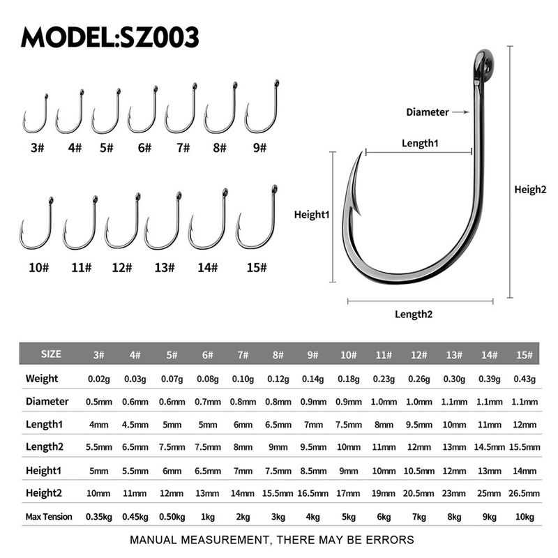 Iseni Soft Worm Single With Barbed Crucian Carp Iron Plate Hook Bulk Hooks Fishing Gear 100pcs/box_voghion.com