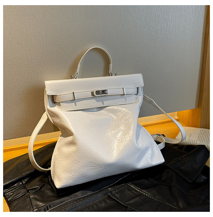 Bag Women's Bag New Retro One Shoulder Crossbody Handbag Large Capacity Original Small Design Backpack_voghion.com