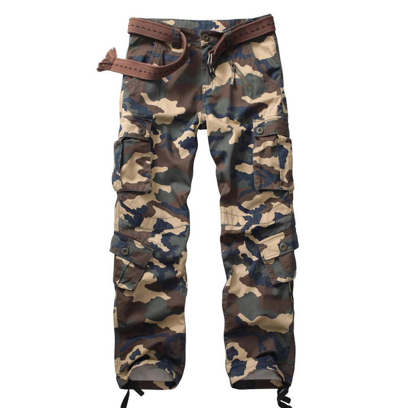 Männer Casual Hosen Outdoor Taktesch Camouflage Hosen Lang Hosen Overalls Militär Brigade Hosen Taktesch Hosen Assault Hosen Mat Taschen_voghion.com