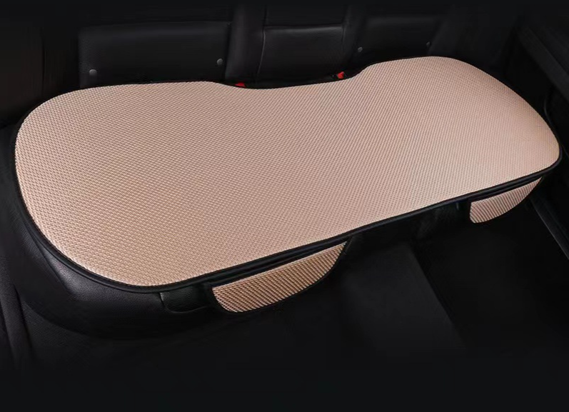 Summer Car Cushion Ice Silk Three-piece Set Of Single Breathable Backless Cool Cushion Car Supplies_voghion.com