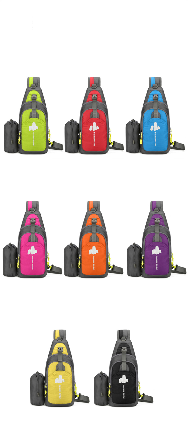Men's Chest Bags Waist Bags Outdoor Leisure And Fitness Travel Chest Bag Men And Women Shoulder Slung Waist Bag Running Office Workers Sports Fashion._voghion.com