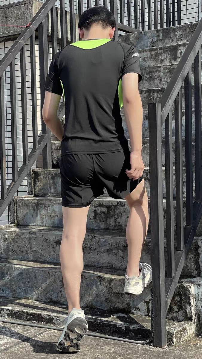 Men's Swimsuit Set, Men's Large-sized Double-layer Swimming Trunks, Top, Men's Swimming Trunks_voghion.com