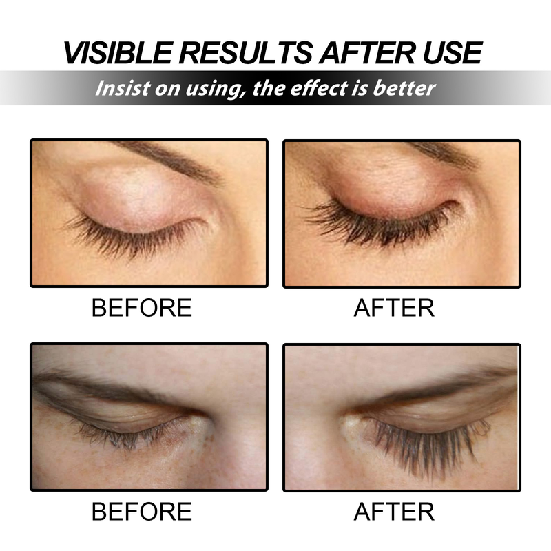 Oil Beautiful Castor Mascara Mascara concentrato naturale Mascara lungo, spesso, riccio, nero, bello e senza tracce_voghion.com