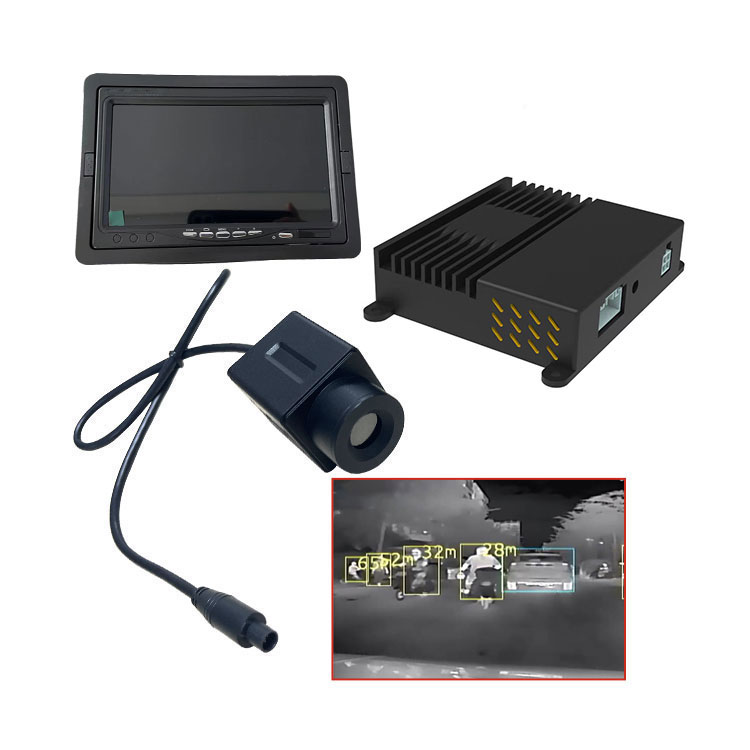 νυχτερινή όραση αυτοκινήτου Auto Black Box IP67 Αδιάβροχο θερμική απεικόνιση Σύστημα αποφυγής εμποδίων Driving Thermal Car Υπέρυθρη κάμερα εικόνας αυτοκινήτου νυχτερινή όραση_voghion.com