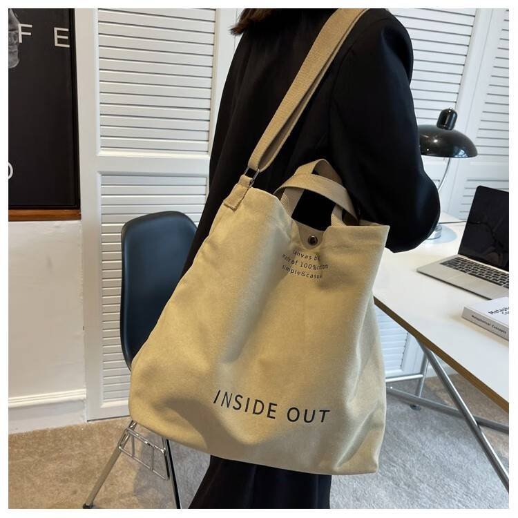 Borsa a tracolla di lusso in tela da donna Nobility, borsa casual da lavoro a tracolla, con ricamo a forma di sole._voghion.com