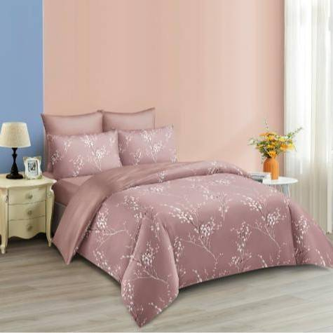 Parure de lit minimaliste 3 pièces - Motif géométrique gris et blanc, tissu brossé doux, compatible avec les lits US/EU/AU (Twin/Full/Queen/King)_voghion.com