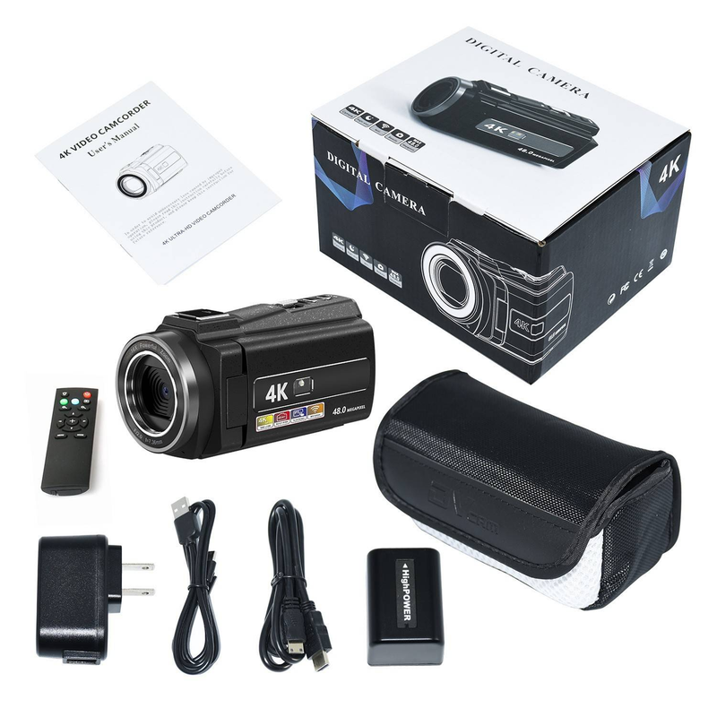 Nuovo stile natalizioNuova fotocamera digitale ad alta definizione 4K da 56 megapixel, telecamera per streaming live WiFi wireless, telecamera multifunzione_voghion.com