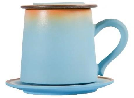 Coffret cadeau de tasses à café en céramique haut de gamme – Tasses à thé créatives et exquises, idéales pour le lait et le latte, idéales pour la maison_voghion.com