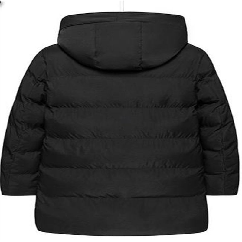 2026 Fashion Wintercoat Men 100% Polyester Pure Color Long Sleeve Casual Thick Warm Zipper Hooded Cotton-Padded Jacket M-8XL_voghion.com