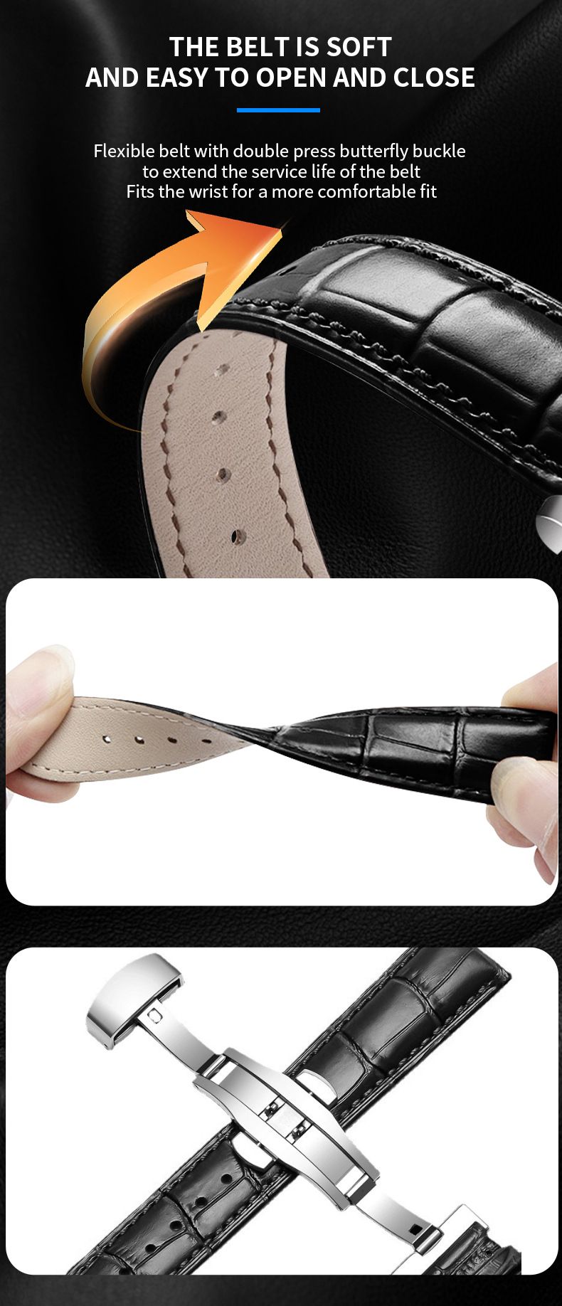 VAVA VOOM New Business Men's Watch Genuine Leather Simple Casual Waterproof Quartz Watch Brand Authentic_voghion.com