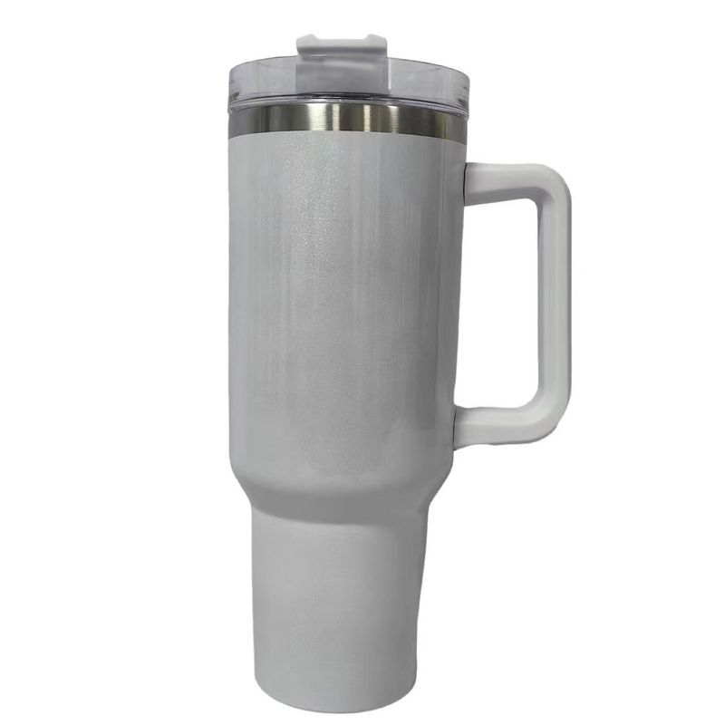 rainbow paint 40oz car cup large capacity 304 stainless steel insulation cup two-color gradient car ice cup_voghion.com