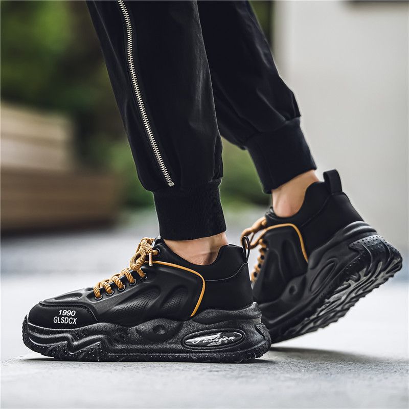 2024 Herbst Neue Koreanische Stil Papa männer Sport Dicke Sohle Trendy Schuhe Sonder Angebot_voghion.com