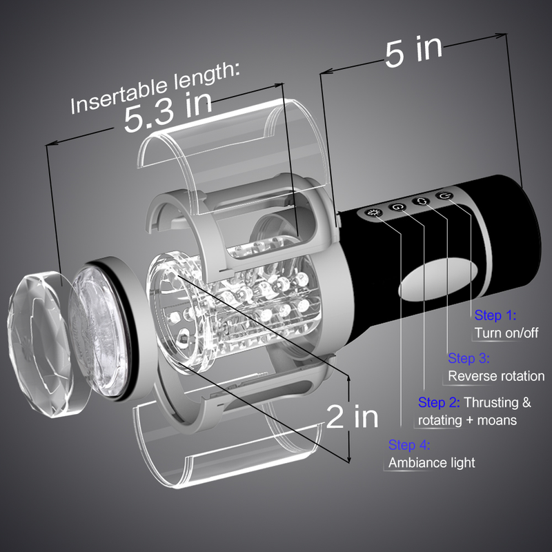 Für Männer Masturbatoren Automatisches Saugen Echter Vibrator Männliche Masturbationschale Muschi Taschensex Hine To_voghion.com