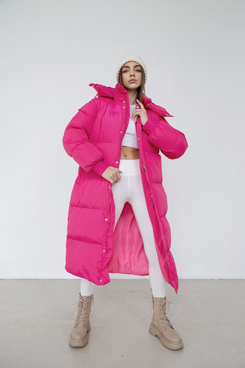 Gilet chaud à capuche et manches longues pour femmes, mode décontractée, ample, fermeture éclair, vêtements rembourrés de coton_voghion.com