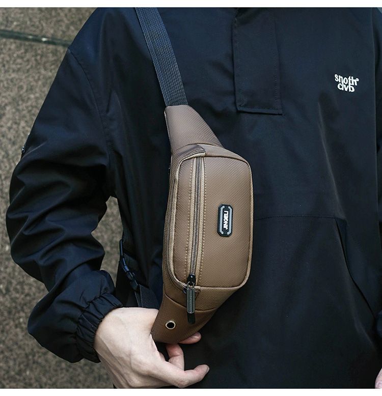 Nuova borsa da cintura per esercizi Borsa a tracolla da uomo casual alla moda per donna Borsa a tracolla da uomo di grande capacità resistente all'acqua e all'usura_voghion.com