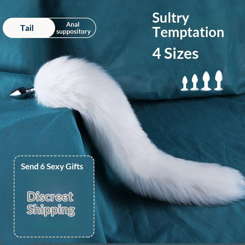 luckyqqyp SM Fox Plug Anale Camera Posteriore Giocattolo Sessuale Coda di Cane Femmina Piccola Taglia Principiante_voghion.com