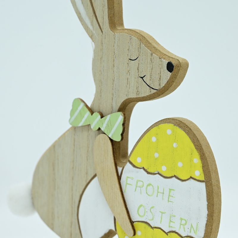 Easter Wooden Crafts Rabbit Ornaments Rabbit Nordic Home Wooden Decoration Ornaments_voghion.com