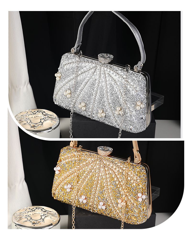 Diamanti intarsiati alla moda e super belli per le celebrità femminili, tracolla monospalla con diamanti acquatici alla moda_voghion.com